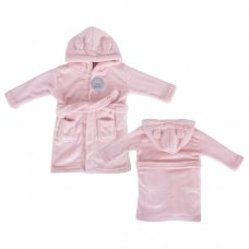 FS963: Pink Baby Dressing Gown (One Size)